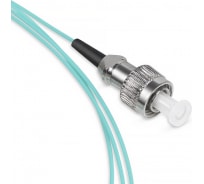 Патч-корд оптический LANMASTER, симплексный, FC/PC-FC/PC, OM3, LSZH, 1.0 м | код LAN-FC-FC/OM3-1.0 | LANMASTER