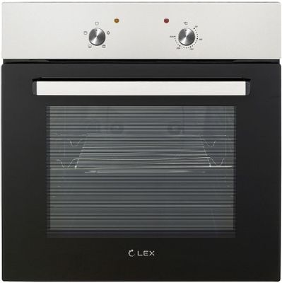 Духовой шкаф Электрический Lex EDM 040 IX нержавеющая сталь/черный | код 1140944 | LEX Духовой шкаф Электрический Lex EDM 040 IX нержавеющая сталь/черный | код 1140944 | LEX