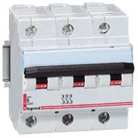 Выключатель автоматический DX 3П D80A 10kA | код 006660 | Legrand 