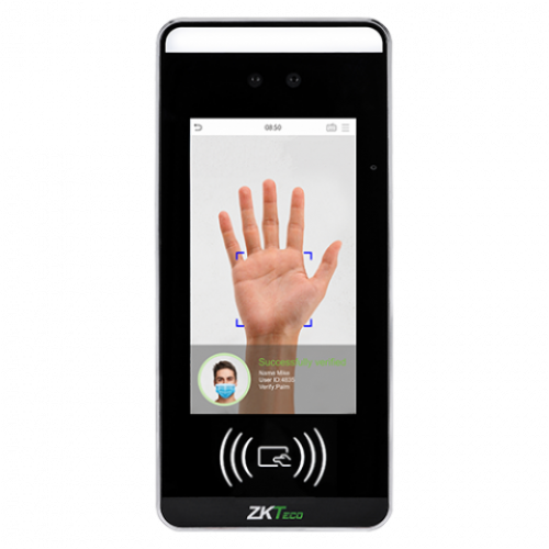 Мультибиометрический терминал СКУД с распознаванием лиц ZKTeco SpeedFace-V5L-RFID | код 00-00012376 | ZKteco Мультибиометрический терминал СКУД с распознаванием лиц ZKTeco SpeedFace-V5L-RFID | код 00-00012376 | ZKteco