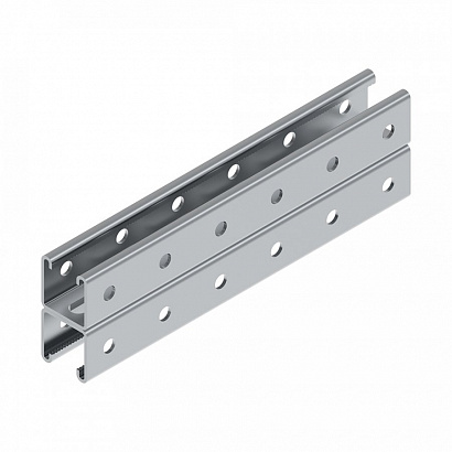 Профиль STRUT двойной ПСД-41х41х1400 (2,5 мм) Промрукав | код PR08.28453 | ПРОМРУКАВ Профиль STRUT двойной ПСД-41х41х1400 (2,5 мм) Промрукав | код PR08.28453 | ПРОМРУКАВ