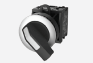 TS2020-1DF60 Модуль переключателя TS2, длин., 3-позиц., без самовозврата,с метал.кольцом, черн., шт | код TS2020-1DF60 | SUPU