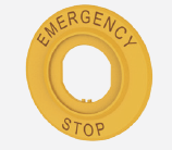 TS690D Табличка для кнопок аварийного останова TS6, шт | код TS690D | SUPU