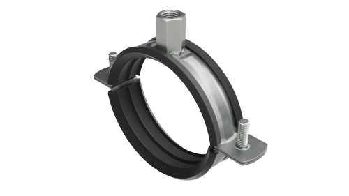 Хомут для средних нагрузок с изоляцией с гайкой М8 для труб d 1 1/4 | код BHM21114 | DKC Хомут для средних нагрузок с изоляцией с гайкой М8 для труб d 1 1/4 | код BHM21114 | DKC