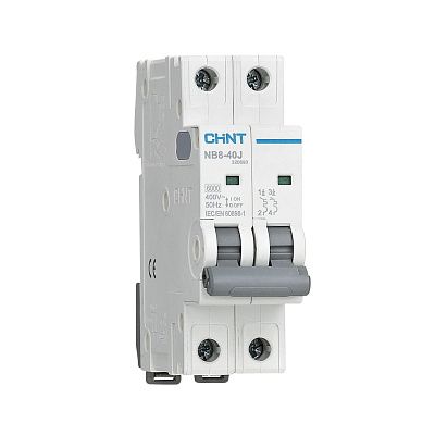 Авт. выкл. NB8-40J 2P 25А 6кА х-ка C (R) | код 320691 | CHINT Авт. выкл. NB8-40J 2P 25А 6кА х-ка C (R) | код 320691 | CHINT