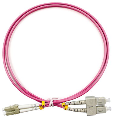 Cabeus FOP-50-OM4-LC-SC-2m Шнур оптический duplex LC-SC 50/125 mm OM4 2м LSZH | код 9142c | Cabeus Cabeus FOP-50-OM4-LC-SC-2m Шнур оптический duplex LC-SC 50/125 mm OM4 2м LSZH | код 9142c | Cabeus