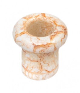 Втулка ROZETKOFF (проход через стену) H-25мм, D монтажного отверстия 15мм , Керамика, Мрамор | код R-VT-090 | BIRONI Втулка ROZETKOFF (проход через стену) H-25мм, D монтажного отверстия 15мм , Керамика, Мрамор | код R-VT-090 | BIRONI