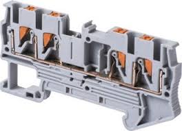 Зажим пружинный с нажимной кнопкой PT-4мм2 четверной 32A HLT | код 081-25-020 | HLT Зажим пружинный с нажимной кнопкой PT-4мм2 четверной 32A HLT | код 081-25-020 | HLT