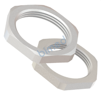 Гайка для кабельного ввода M25x1.5 никелированная латунь BMBL-04, BMBL-04 | код BMBL-04 | KLEMSAN Гайка для кабельного ввода M25x1.5 никелированная латунь BMBL-04, BMBL-04 | код BMBL-04 | KLEMSAN