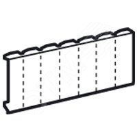 Заглушка белая 13 модулей | код 1662 | Legrand