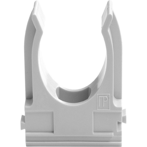 Крепеж 50мм для трубы ПВХ серый | код PR.0650 | Промрукав Крепеж 50мм для трубы ПВХ серый | код PR.0650 | Промрукав