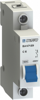 Автоматический выключатель ВА47-29 1р C20 4,5кА | код VA4729-1C-20 | Engard Автоматический выключатель ВА47-29 1р C20 4,5кА | код VA4729-1C-20 | Engard