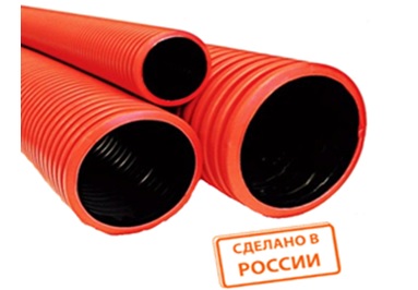 Труба гофрированная двустенная ПНД d 63 с зондом (50 м/уп.) красная TDM | код SQ0413-5063 | TDM Труба гофрированная двустенная ПНД d 63 с зондом (50 м/уп.) красная TDM | код SQ0413-5063 | TDM