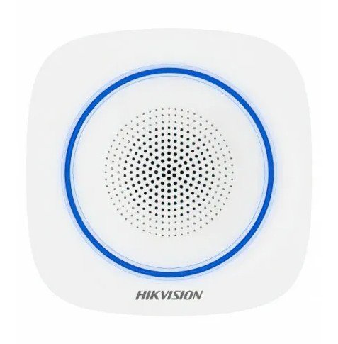 Оповещатель внутренний беспроводной (синий индикатор) AX PRO (DS-PS1-I-WE Blue) | код. 302401666 | Hikvision AX PRO