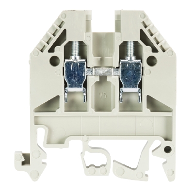 Проходная клемма, тип фиксации провода: винтовой, номинальное сечение: 2,5 мм кв., 24A, 800V, ширина: 5 мм, цвет: серый, тип монтажа: DIN 35 | код 57.503.0055.0 | Wieland Проходная клемма, тип фиксации провода: винтовой, номинальное сечение: 2,5 мм кв., 24A, 800V, ширина: 5 мм, цвет: серый, тип монтажа: DIN 35 | код 57.503.0055.0 | Wieland