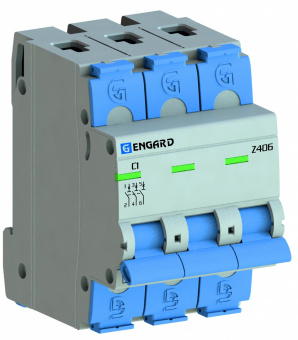 Автоматический выключатель Z406 3р C20 4,5кА | код Z406-3C-20 | Engard Автоматический выключатель Z406 3р C20 4,5кА | код Z406-3C-20 | Engard