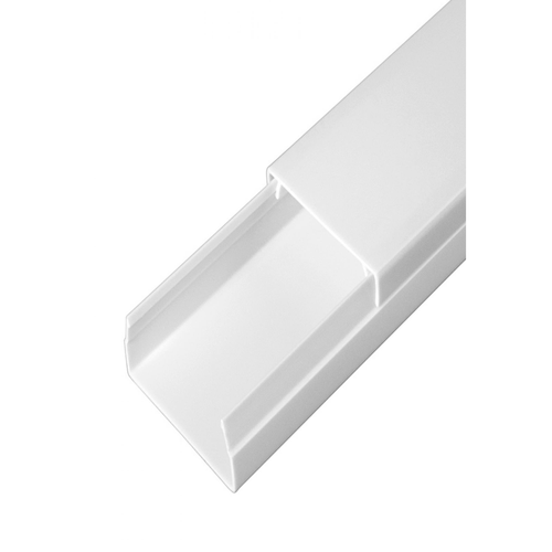 Кабель-канал белый 2-й замок в п/э 40х16 мм (56м/уп) | код PR.0325206 | Промрукав Кабель-канал белый 2-й замок в п/э 40х16 мм (56м/уп) | код PR.0325206 | Промрукав