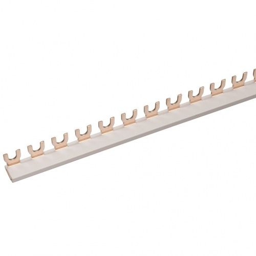 Шина соединительная типа FORK 1P , 100А, L=1000мм соответствует стандарту ROHS (CHINT) | код 811012 | CHINT Шина соединительная типа FORK 1P , 100А, L=1000мм соответствует стандарту ROHS (CHINT) | код 811012 | CHINT