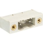 Вилочный разъем, горизонтальный, на плату, с монтажными фланцами, шаг 7,5 мм, 2 полюса, фиксация на плате пайкой, 690V, 12А, без маркировки, цвет: серый, серия 8313 S WF | код 25.374.2253.0 | Wieland