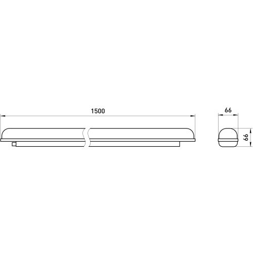 Светильник линейный светодиодныйч 48Вт 6500К 6000Лм IP65 1500 SPP-202-0-65K-L36 | код Б0066926 | ЭРА фото 7 Светильник линейный светодиодныйч 48Вт 6500К 6000Лм IP65 1500 SPP-202-0-65K-L36 | код Б0066926 | ЭРА фото 7