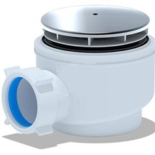 Сифон для душевого поддона АНИ 1 1/2' x 60 хром | код E510C | АНИ пласт Сифон для душевого поддона АНИ 1 1/2' x 60 хром | код E510C | АНИ пласт