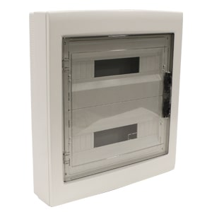 Корпус щита распределительного для модульного оборудования 36M(12x3), навесной, прозрачная затемнённая дверца | код CP30936 | CETINKAYA PANO Корпус щита распределительного для модульного оборудования 36M(12x3), навесной, прозрачная затемнённая дверца | код CP30936 | CETINKAYA PANO