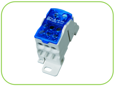 Распределительный блок на DIN-рейку РБ-160 1П 160А (1x70+1x16/6x16) HLT | код 081-07-03| HLT Распределительный блок на DIN-рейку РБ-160 1П 160А (1x70+1x16/6x16) HLT | код 081-07-03| HLT