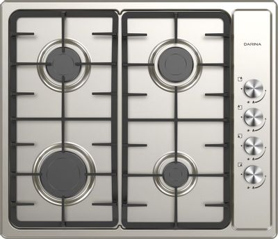 Газовая варочная поверхность Darina 1T1 BGM 341 11 X серебристый | код 304678 | DARINA Газовая варочная поверхность Darina 1T1 BGM 341 11 X серебристый | код 304678 | DARINA