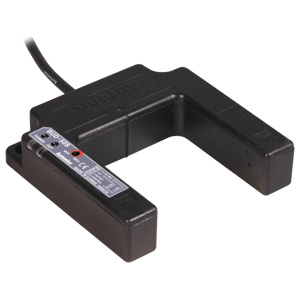 Фотодатчик на пересечение луча, 20х78.5х78.1мм, щель 50мм, выход NPN NO или NC, настройка чувствительности, 12-24VDC | код BUP-50S | AUTONICS Фотодатчик на пересечение луча, 20х78.5х78.1мм, щель 50мм, выход NPN NO или NC, настройка чувствительности, 12-24VDC | код BUP-50S | AUTONICS