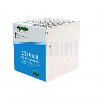 Источник питания однофазный на 24 Вольта, 960 Ватт | код PS-1AC-24DC-40 | ПРОВЕНТО Источник питания однофазный на 24 Вольта, 960 Ватт | код PS-1AC-24DC-40 | ПРОВЕНТО