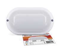 Светильник светодиодный герметичный СПП-ОВАЛ 12Вт 230В 4000К 960Лм IP65 IN HOME | код 4690612034751 | IN HOME