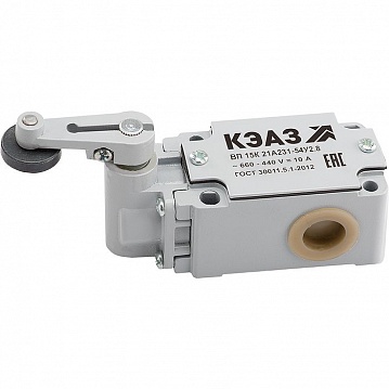 Выключатель путевой ВП15К21А-231-54У2.3 | код. 151298 | КЭАЗ Выключатель путевой ВП15К21А-231-54У2.3 | код. 151298 | КЭАЗ
