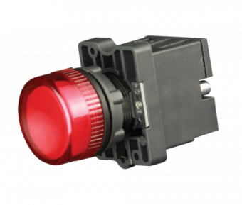 Лампа сигнальная в пластиковом корпусе LED 230В красная | код LS1-CVM4 | ELVERT Лампа сигнальная в пластиковом корпусе LED 230В красная | код LS1-CVM4 | ELVERT