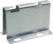 Держатель напольный универсальный шириной 100мм | код LAN-MT-KU100-EZ | LANMASTER