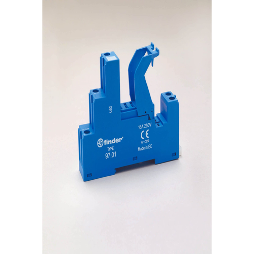 Розетка с винтовыми клеммами (с зажимной клеткой) для применения с реле 46,61 | код 9751SPA | FINDER