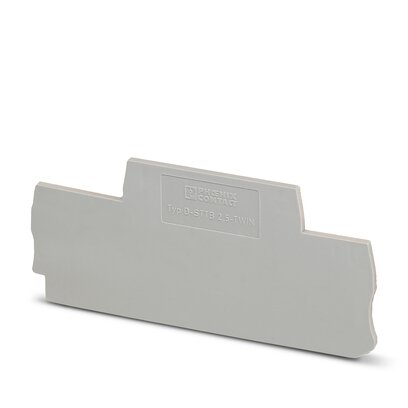 Концевая крышка D-STTB 2,5-TWIN | код 3038558 | PHOENIX CONTACT Концевая крышка D-STTB 2,5-TWIN | код 3038558 | PHOENIX CONTACT