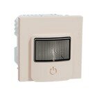 WISER UNICA NEW Датчики движения с выключателем, 10 А, 230 В, БЕЖЕВЫЙ | код NU352644 | Systeme Electric