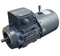 Электродвигатель трёхфазный асинхронный INNOVARI 3 кВт * 2850 об/мин., фланец B5 / 250*28, схема включения звезда/треугольник (400В/280В), IP55, класс энергоэффективности IE2 | код 2EL100L2B-FA-A0-945 | INNOVARI