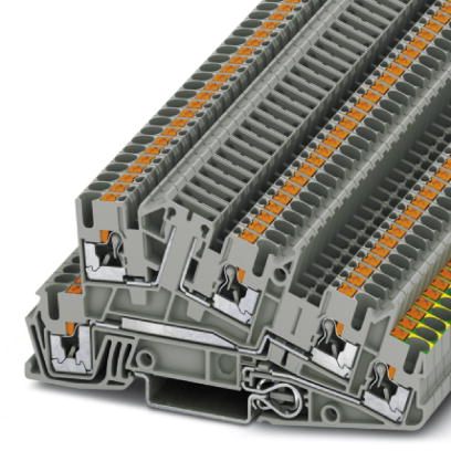 Заземляющие клеммы для выполнения проводки в зданиях PTI 2,5-PE/L/TG | код 3213960 | PHOENIX CONTACT Заземляющие клеммы для выполнения проводки в зданиях PTI 2,5-PE/L/TG | код 3213960 | PHOENIX CONTACT