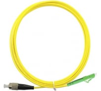 Патч-корд оптический TWT, PVC, симплексный, LC/APC-FC/UPC, SM OS2, 1.0 м | код TWT-LC-FC/SAU-1.0 | TWT