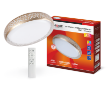 Светильник светодиодный COMFORT HONEY 60Вт 230В 3000-6500K 4800Лм 500х110мм c пультом ДУ IN HOME | код 4690612034447 | IN HOME