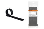 Хомут-липучка ХЛ 16х210 мм черный (20 шт) TDM | код SQ0515-0706 | TDM