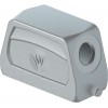 Крышка на кабель, разъема REVOS, Size 16, без уплотнителя, без защелки, 1 отверстие с резьбой для кабельных вводов M32x1,5, с боковым расположением, материал корпуса: алюминиевый сплав | код 71.353.1635.1 | Wieland