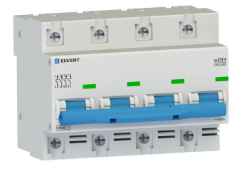 Автоматический выключатель eZ113 4Р D100 10кА ELVERT | код eZ1134D-100 | ELVERT Автоматический выключатель eZ113 4Р D100 10кА ELVERT | код eZ1134D-100 | ELVERT