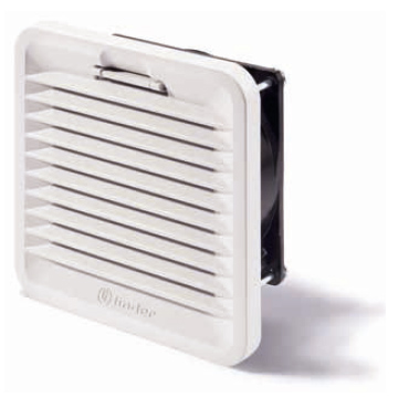 Вентилятор с фильтром, стандартная версия, питание 120В АС, расход воздуха 24м3/ч, степень защиты IP54 | код 7F.20.8.120.1020 | FINDER