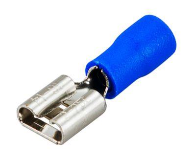 Клемма плоская изол. (гнездо) (VF 2-250) | код 08-0433 | Rexant