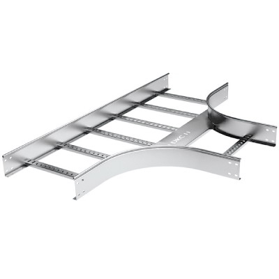 Т-ответвитель 100х600 R-600 в комплекте с крепежными элементами и соединительными пластинами, необходимыми для монтажа | код LT1606K | DKC Т-ответвитель 100х600 R-600 в комплекте с крепежными элементами и соединительными пластинами, необходимыми для монтажа | код LT1606K | DKC