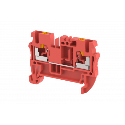 Клемма проходная PUSH-IN 2,5 мм2, на 2 подключения, красная PQ2.5-RED | код 3102010002 | Elmex Клемма проходная PUSH-IN 2,5 мм2, на 2 подключения, красная PQ2.5-RED | код 3102010002 | Elmex