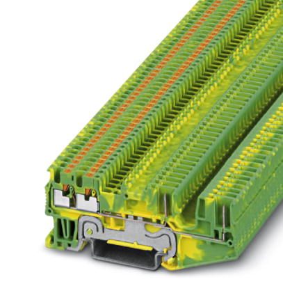Клемма защитного провода PT 1,5/S-QUATTRO/2P-PE | код 3212413 | PHOENIX CONTACT Клемма защитного провода PT 1,5/S-QUATTRO/2P-PE | код 3212413 | PHOENIX CONTACT