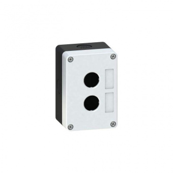 Корпус кнопочного поста пластиковый серый на 2 места ПК-2 | код PK-2 | Engard Корпус кнопочного поста пластиковый серый на 2 места ПК-2 | код PK-2 | Engard